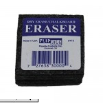 Flipside Dry Erase Felt Student Erasers 2 x 2 Inches Pack of 12
